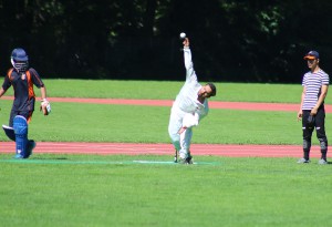 Ayub with a good straight arm