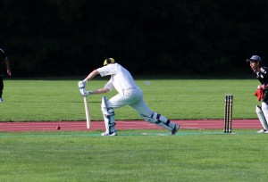 JD with a Forward defensive © Philip Crebbin